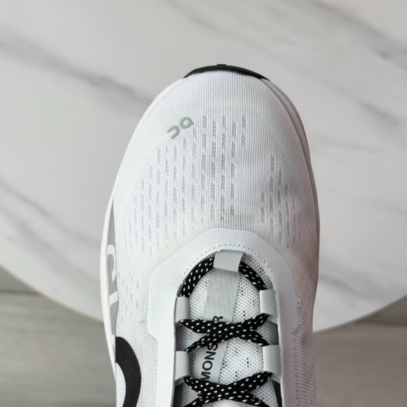 On Running Cloudtec White and Black Sneakers - Picture 4 of 9